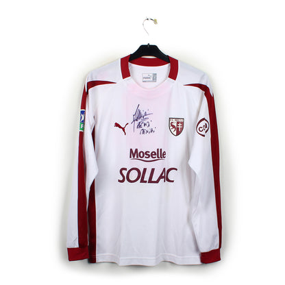 2004/05 - Metz FC - Meniri #4 (XL) [MATCH ISSUE] *signé*