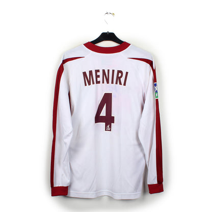 2004/05 - Metz FC - Meniri #4 (XL) [MATCH ISSUE] *signé*