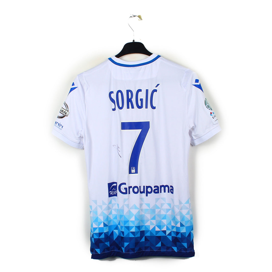 2019/20 - Auxerre - Sorgic #7 (M) [MATCH ISSUE] *signé*