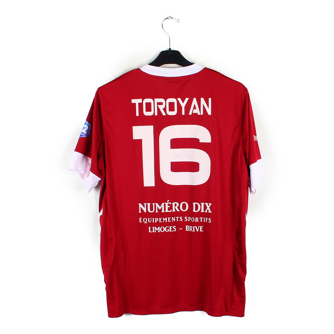 2010's - Limoges FC - Toroyan #16 (XL) [MATCH ISSUE] *signé*