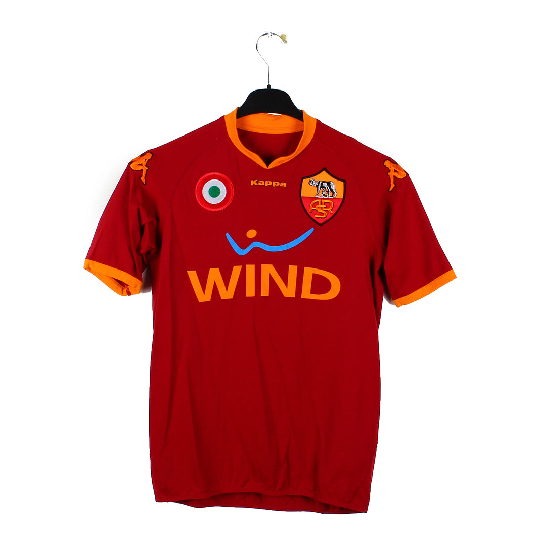 2007/08 - AS Roma - Giuly #14 (M) *signé*