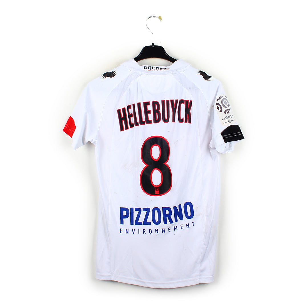 2011/12 - Nice OGC - Hellebuyck #8 (L) [MATCH ISSUE]