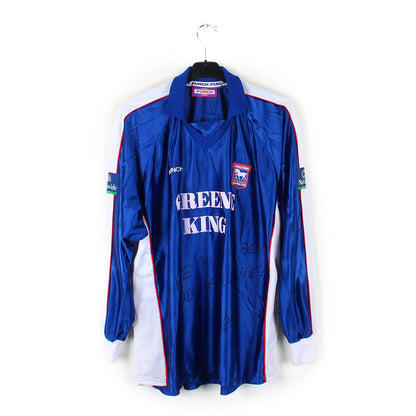 1999/01 - Ipswich Town - Thétis #4 (2XL) [MATCH ISSUE] *signé*