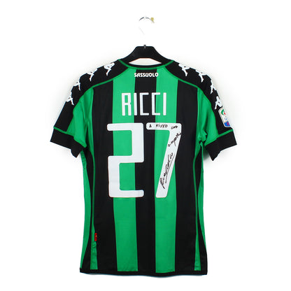 2016/17 - Sassuolo - Ricci #27 (S) [MATCH ISSUE] *signé*