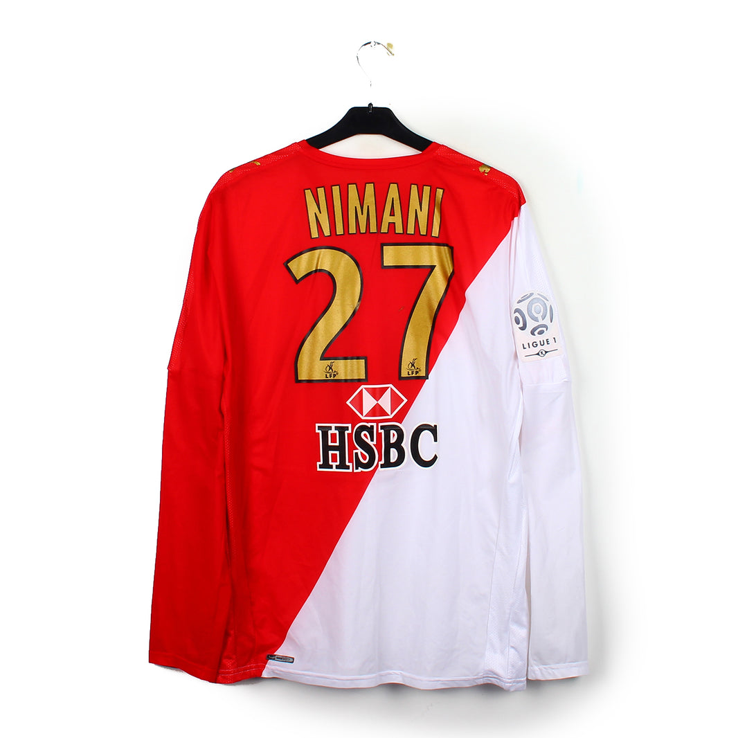 2008/09 - AS Monaco - Nimani #27 (2XL) [MATCH ISSUE]