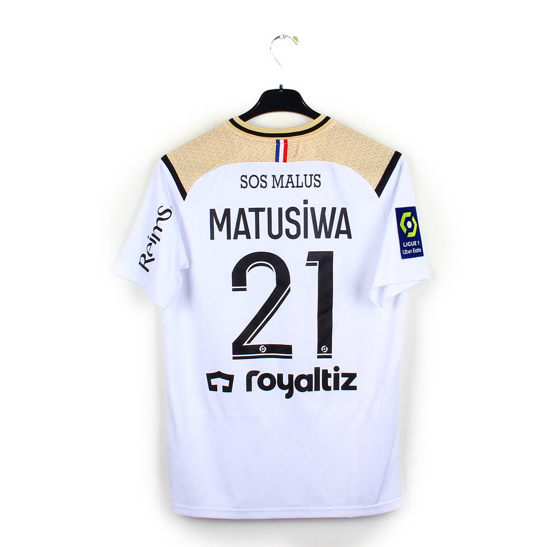 2022/23 - Stade de Reims - Matusiwa #21 (M) [MATCH ISSUE]