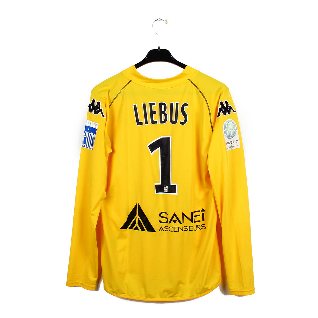 2010/11 - Stade de Reims - Liébus #1 (XL) [MATCH ISSUE] *signé*