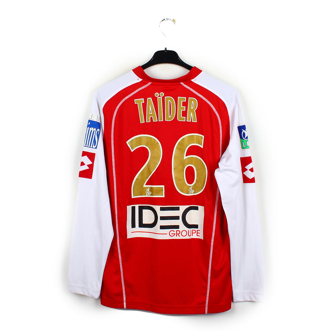 2007/08 - Stade de Reims - Taïder #26 (XL) [MATCH ISSUE]