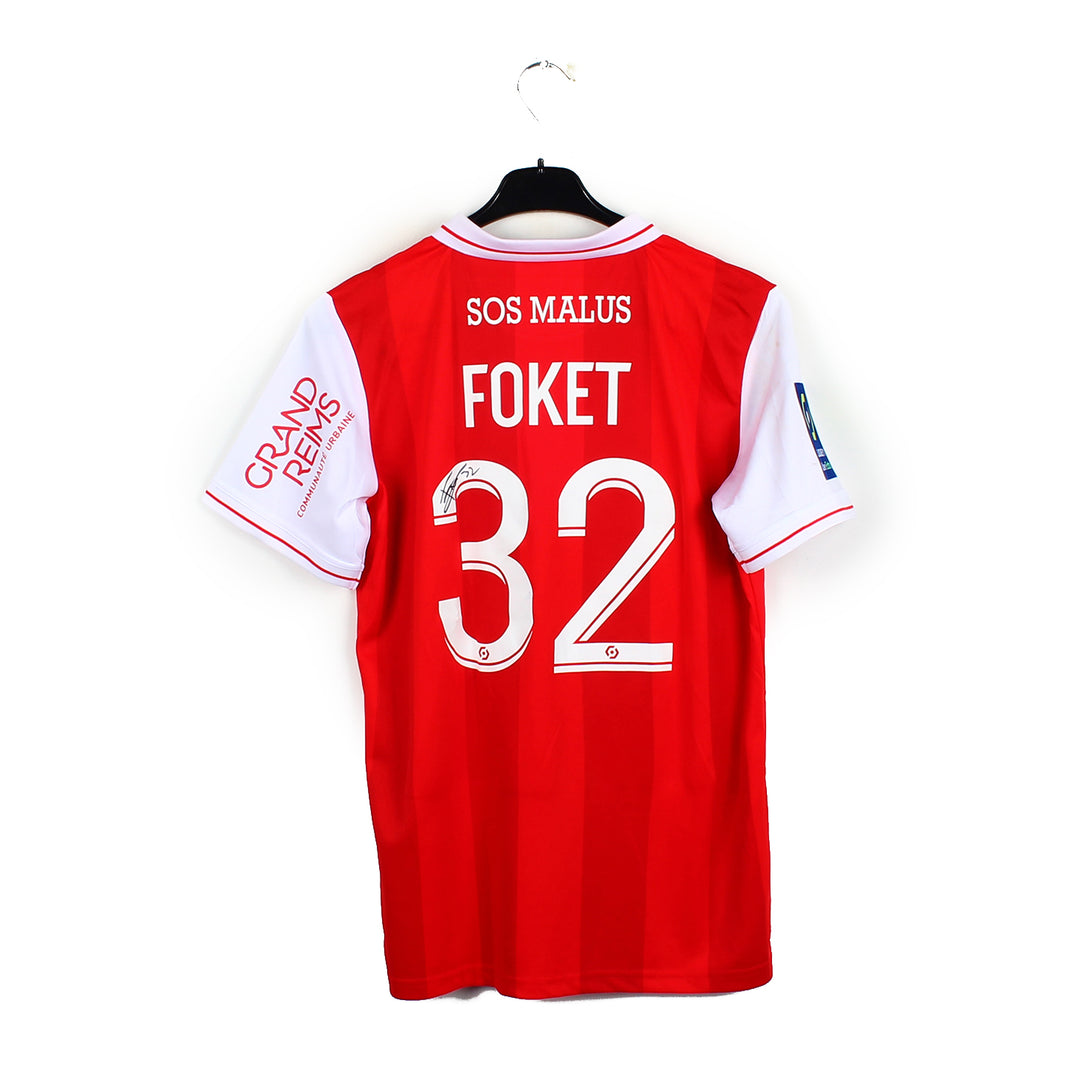 2021/22 - Stade de Reims - Foket #32 (M) [MATCH ISSUE] *signé*