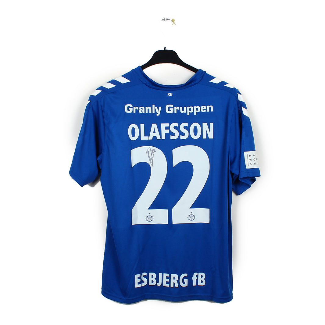 2022/23 - Esbjerg FB - Olafsson #22 (L) [MATCH ISSUE] *signé*