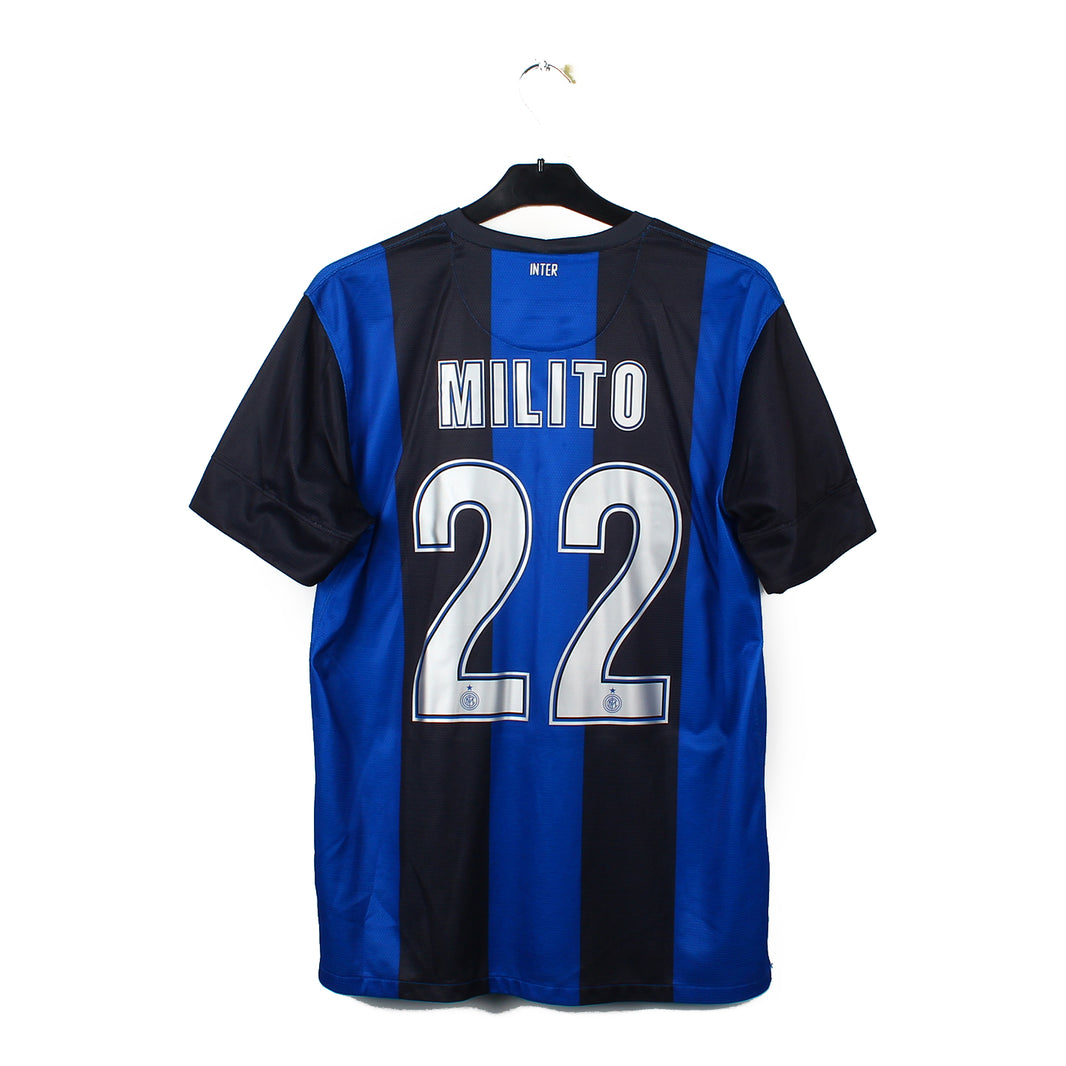 2012/13 - Inter Milan - Milito #22 (L)