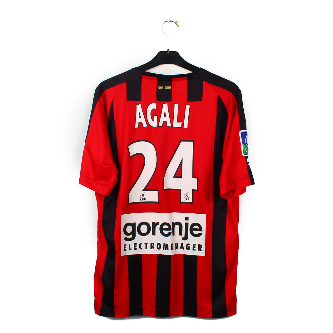 2004/05 - Nice OGC - Agali #24 (XL) [MATCH ISSUE]