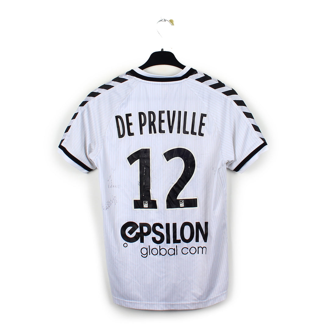 2014/15 - Stade de Reims - De Préville #12 (M) [MATCH ISSUE] *signé*