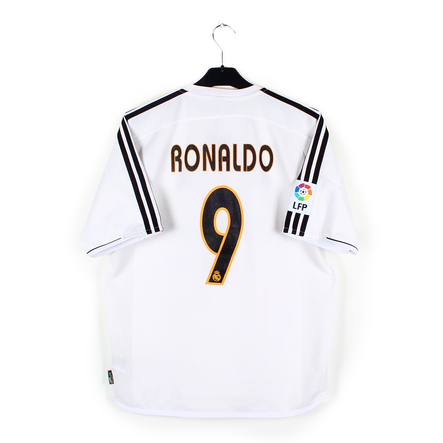 Real Madrid home soccer jersey 2003-2004 Ronaldo #9