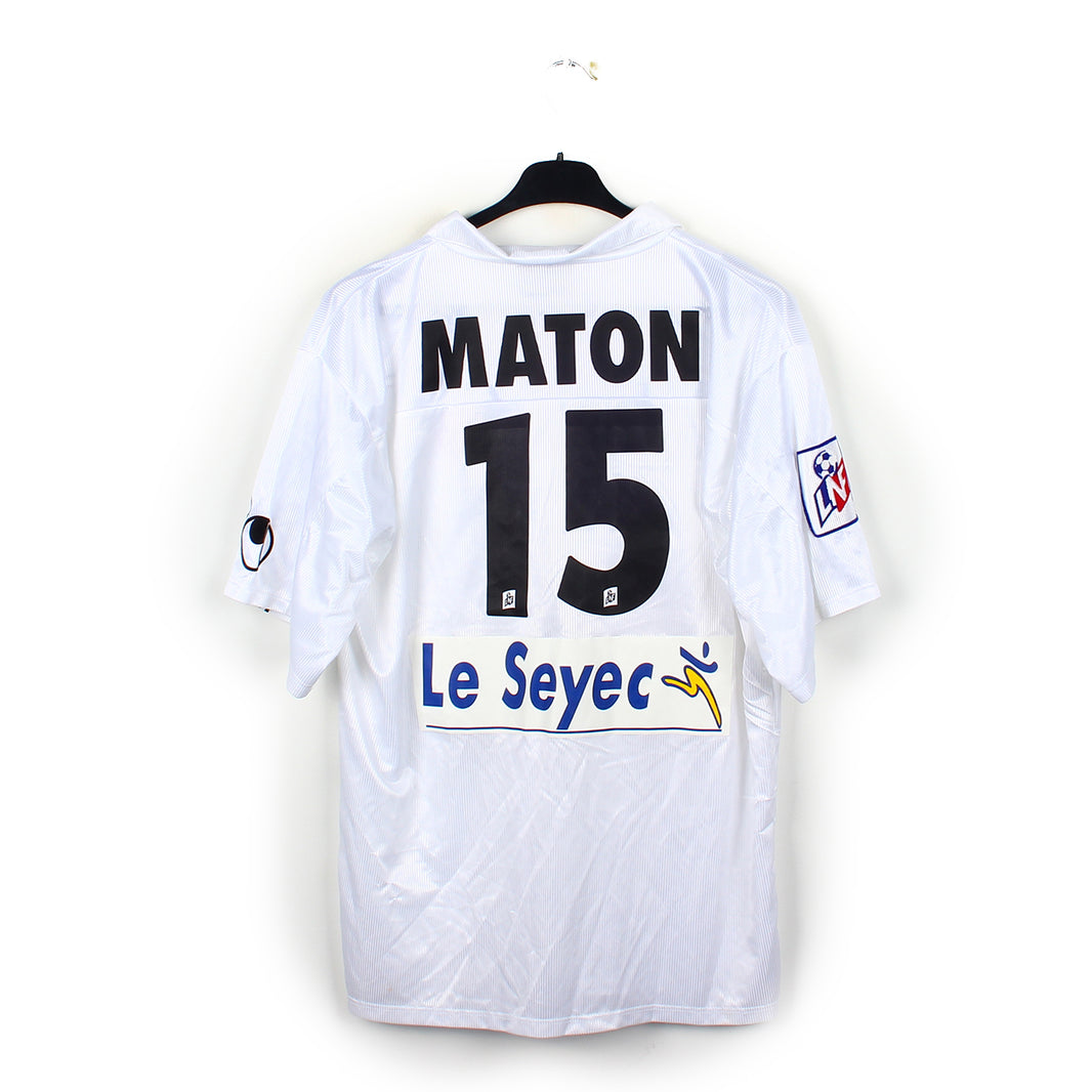 2001/02 - La Berrichonne Chateauroux - Maton #15 (XL) [MATCH ISSUE]