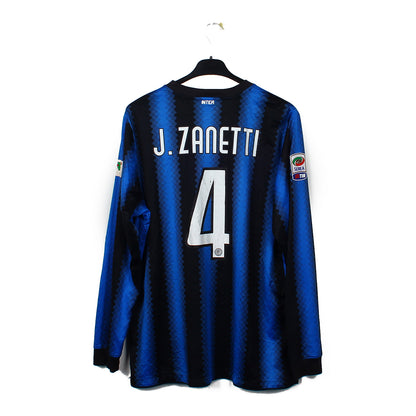 2010/11 - Inter Milan - J. Zanetti #4 (2XL) [stock pro]