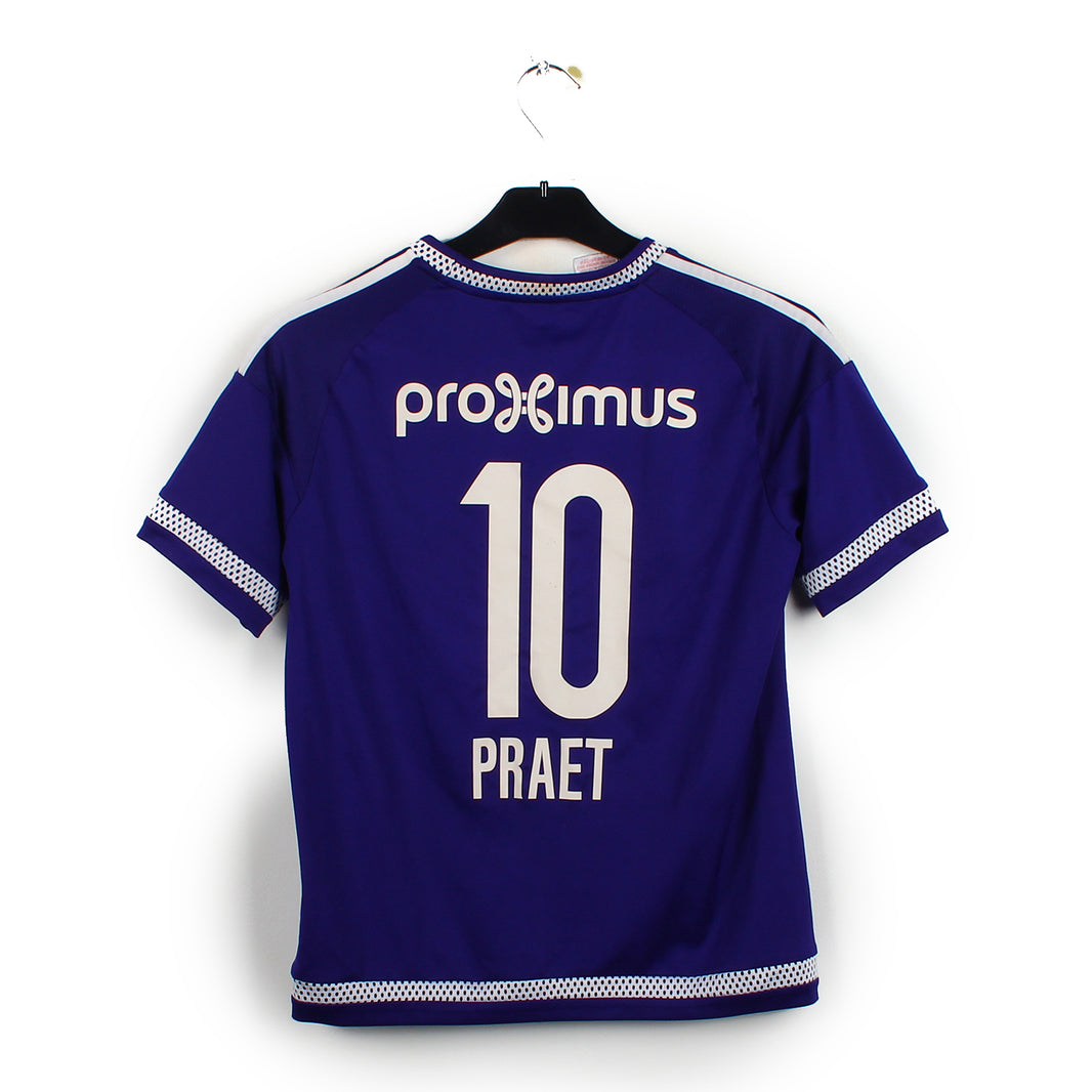 2015/16 - Anderlecht - Praet #10 (13/14ans)