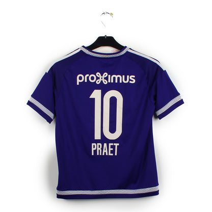 2015/16 - Anderlecht - Praet #10 (13/14ans)