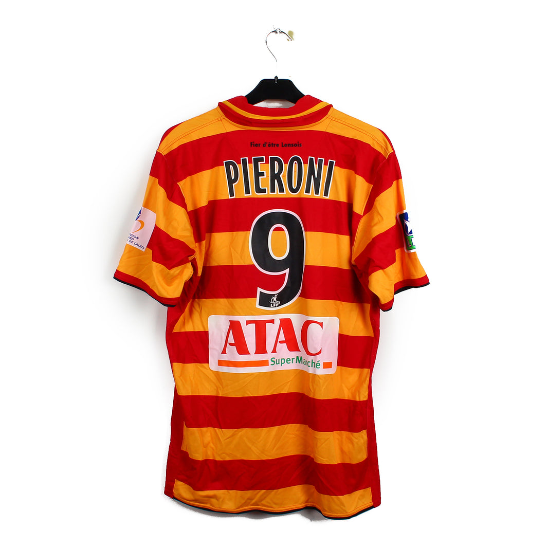 2007/08 - RC Lens - Pieroni #9 (XL) [MATCH ISSUE]