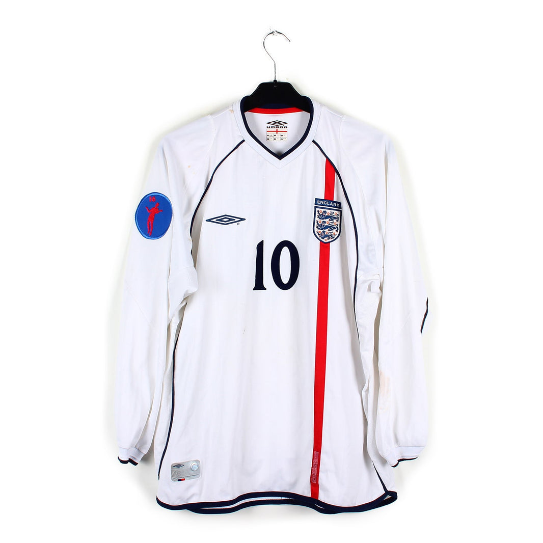 2001/03 - Angleterre - Donnelly #10 (XL) [MATCHWORN]