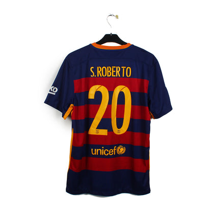 2015/16 - Barcelone - Sergi Roberto #20 (L)