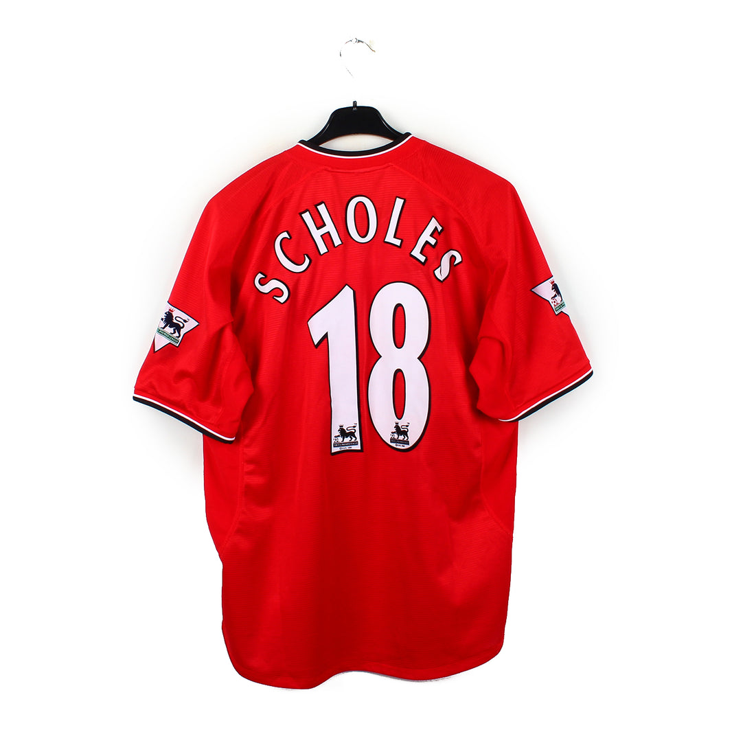 2000/02 - Manchester United - Scholes #18 (XL)