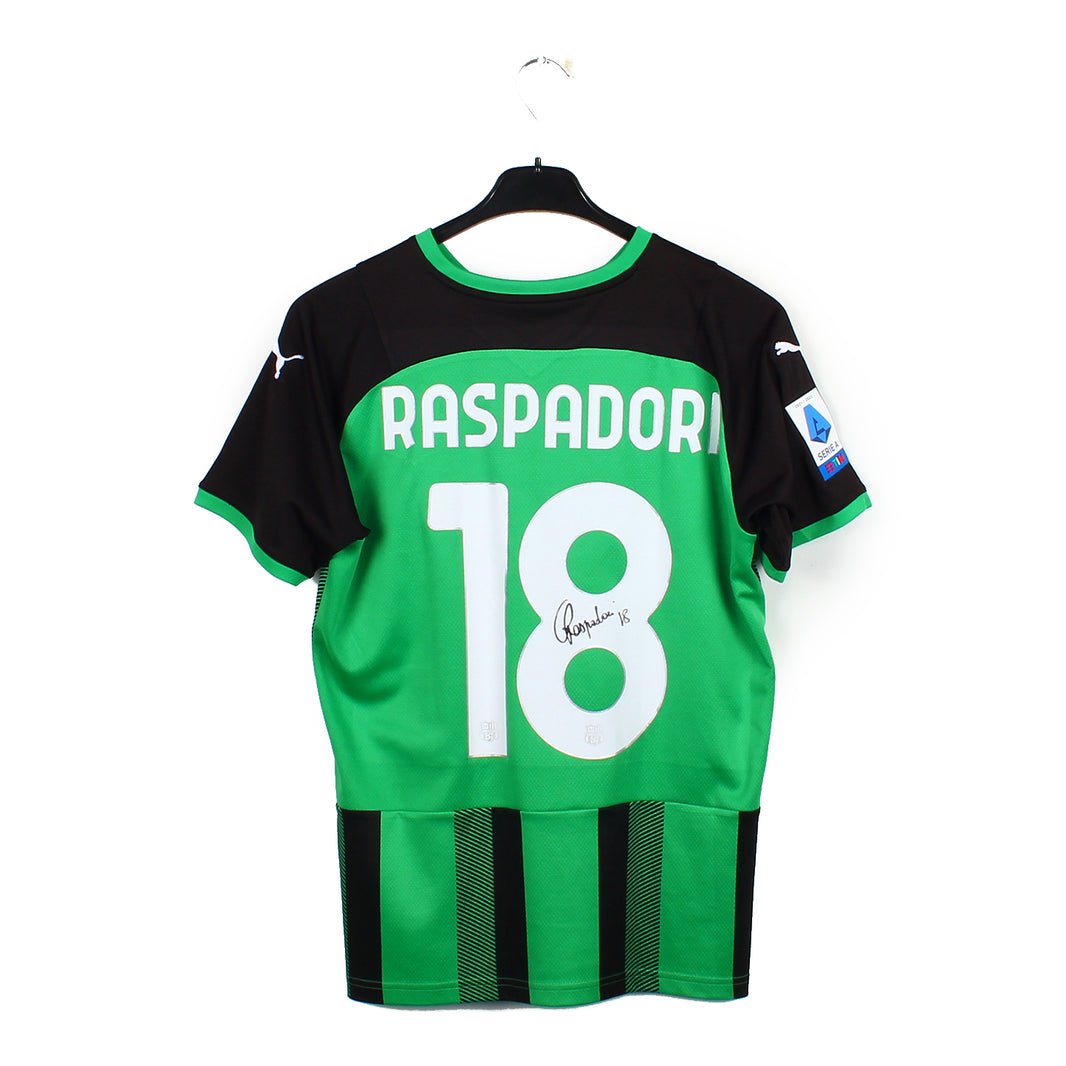 2021/22 - Sassuolo - Raspodori #18 (M) *signé*