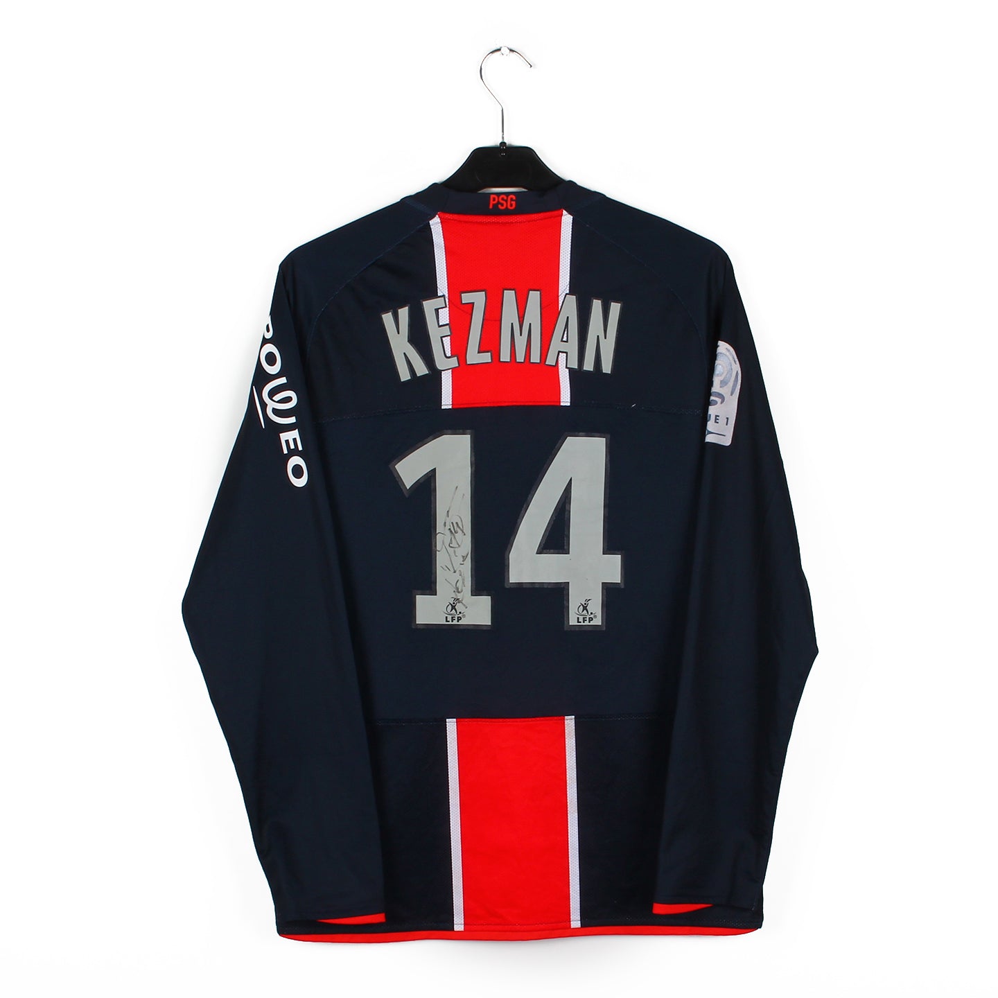 Paris Saint-Germain PSG 2008 - 2009 away shirt jersey Nike #14 KEZMAN size  L 