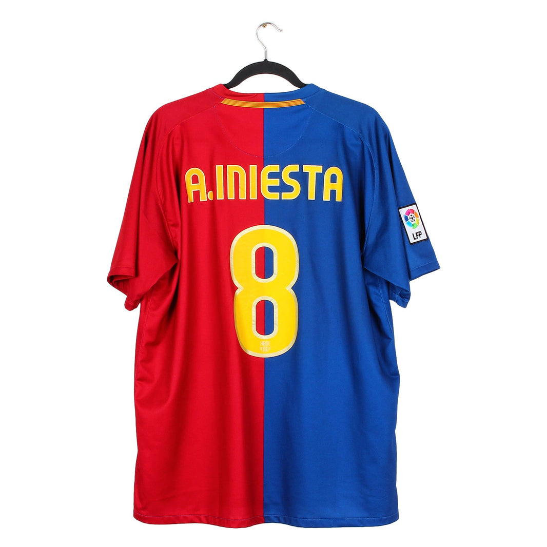 2008/09 - Barcelone - A.Iniesta #8 (L)