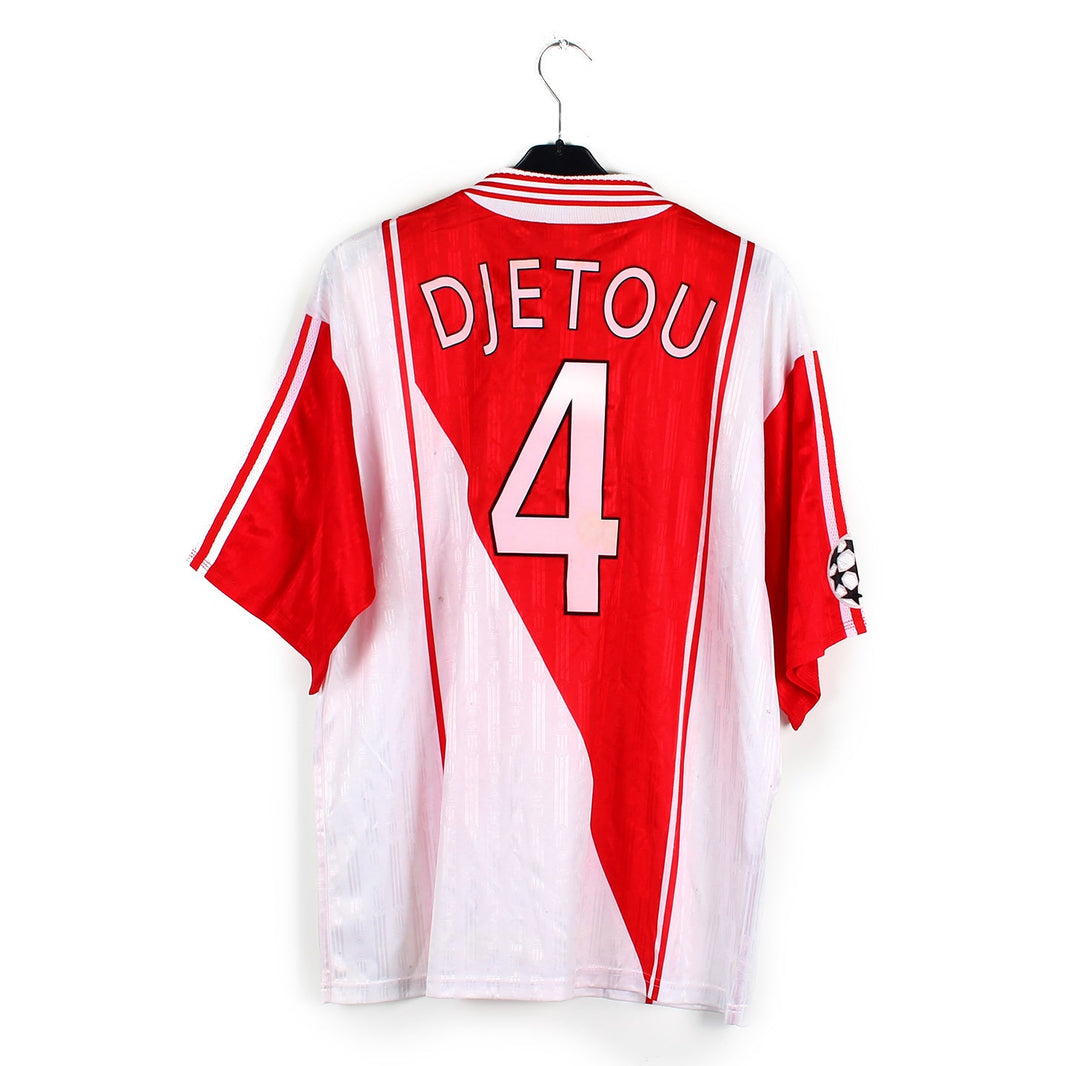 1997/98 - AS Monaco - Djetou #4 (XL) [MATCH ISSUE]