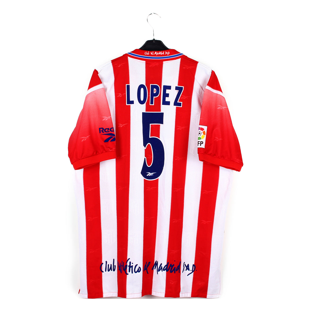 1998/99 - Atletico Madrid - Lopez #5 (2XL)