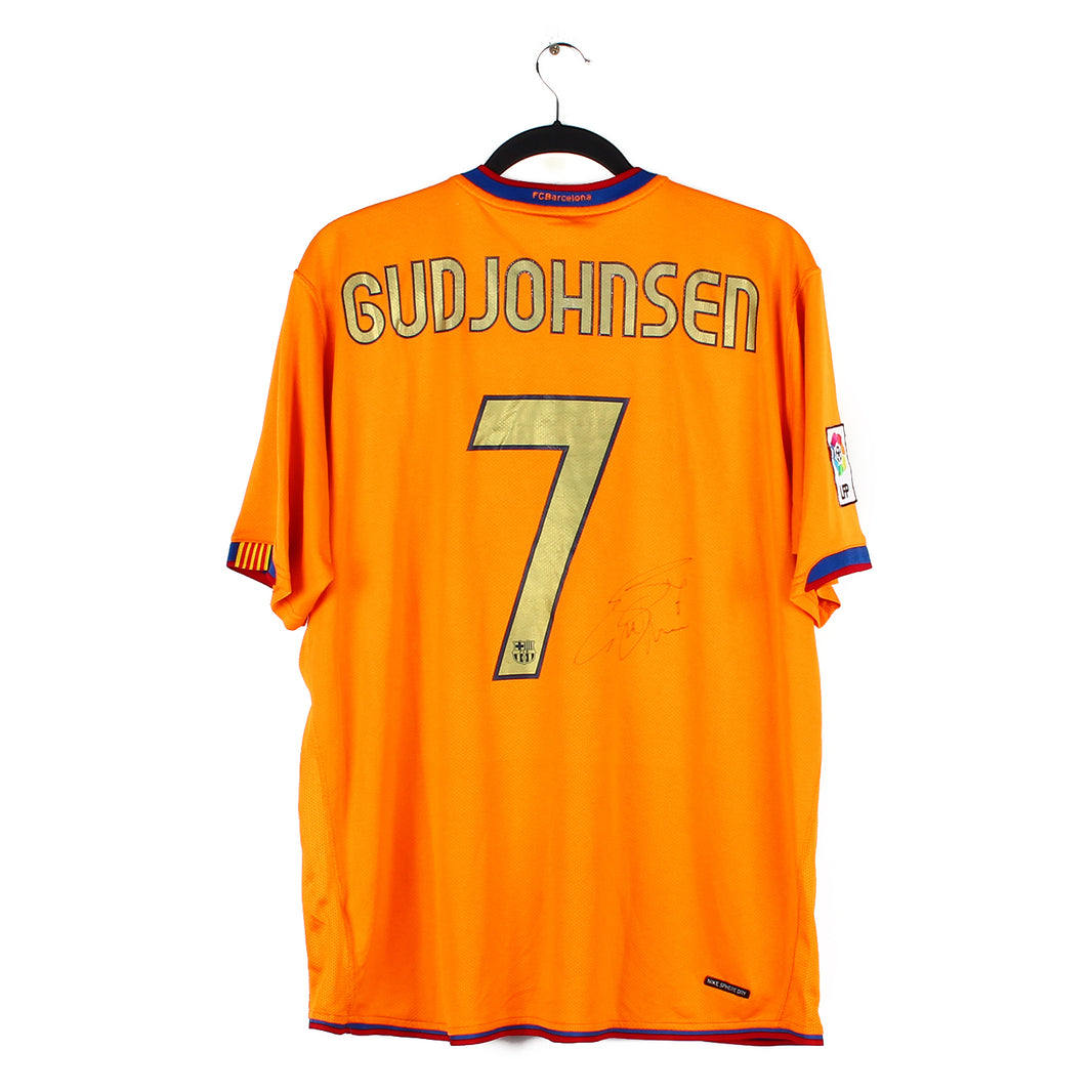 2006/08 - Barcelone - Gudjohnsen #7 (L) + short *signé*