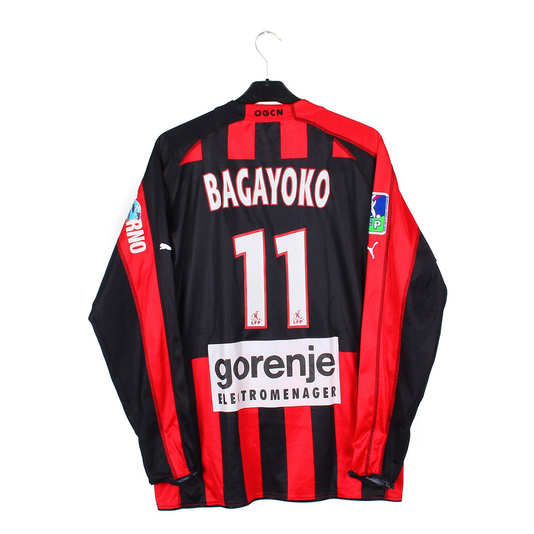 2005/06  - Nice OGC - Bagayoko #11 (XL) [MATCH ISSUE]