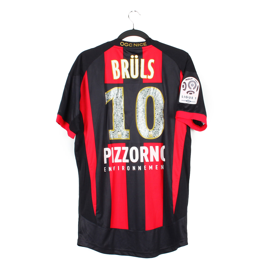 2013/14 - Nice OGC - Brüls #10 (2XL) [MATCH ISSUE]