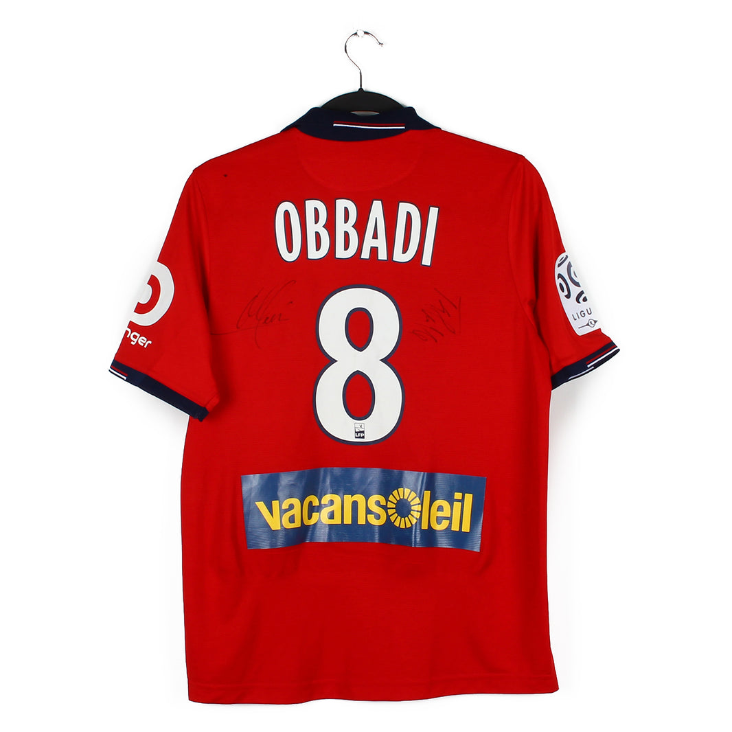 2016/17 - LOSC - Obbadi #8 (S) [porté] *signé*