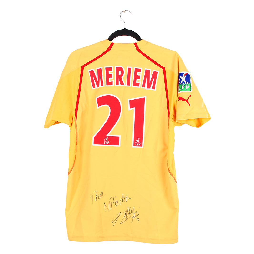 2005/06 - AS Monaco - Meriem #21 (M) [stock pro] *signé*