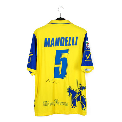 2010/11 - Chievo Verona - Mandelli #5 (XL) *signé* [préparé]