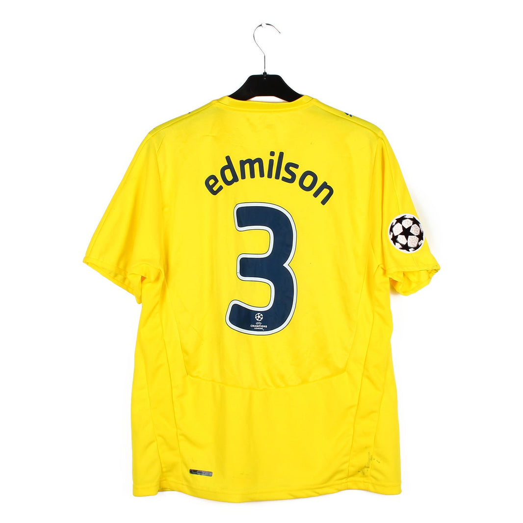 2008/09 - Villarreal - Edmilson #3 (L) [MATCH ISSUE] *signé*