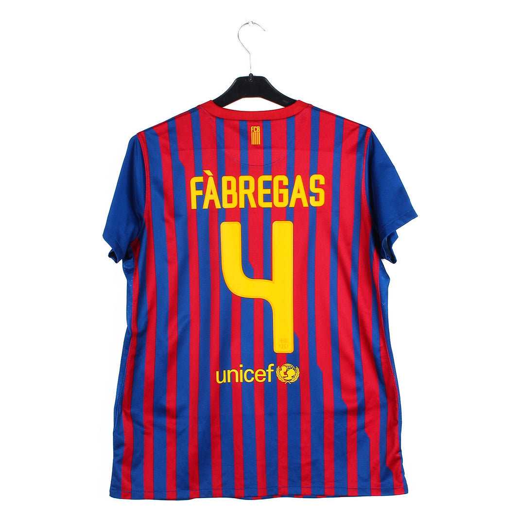 2011/12 - Barcelone - Fabregas #4 (XL femme)