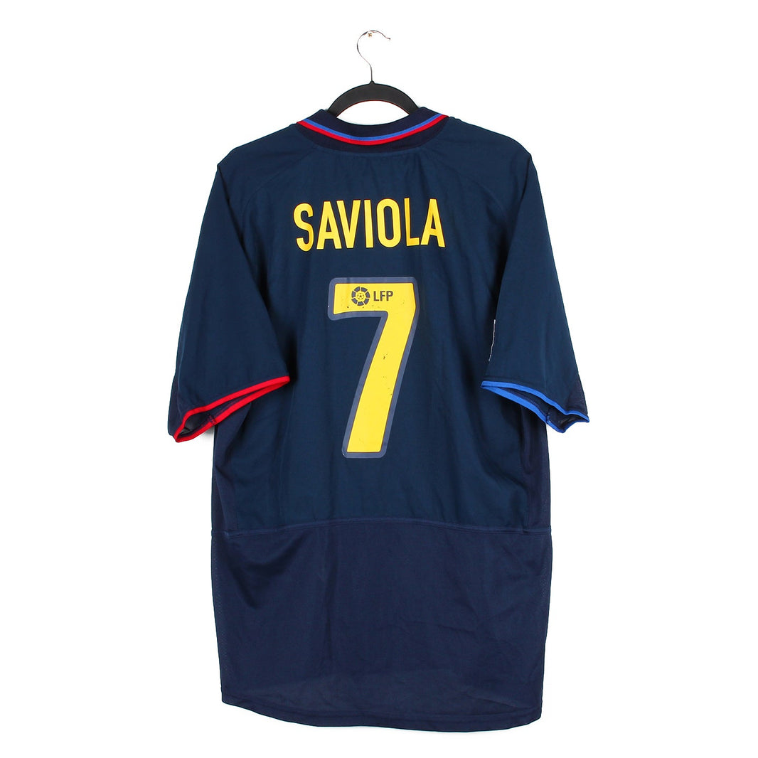 2002/04 - Barcelone - Saviola #7 (XL)