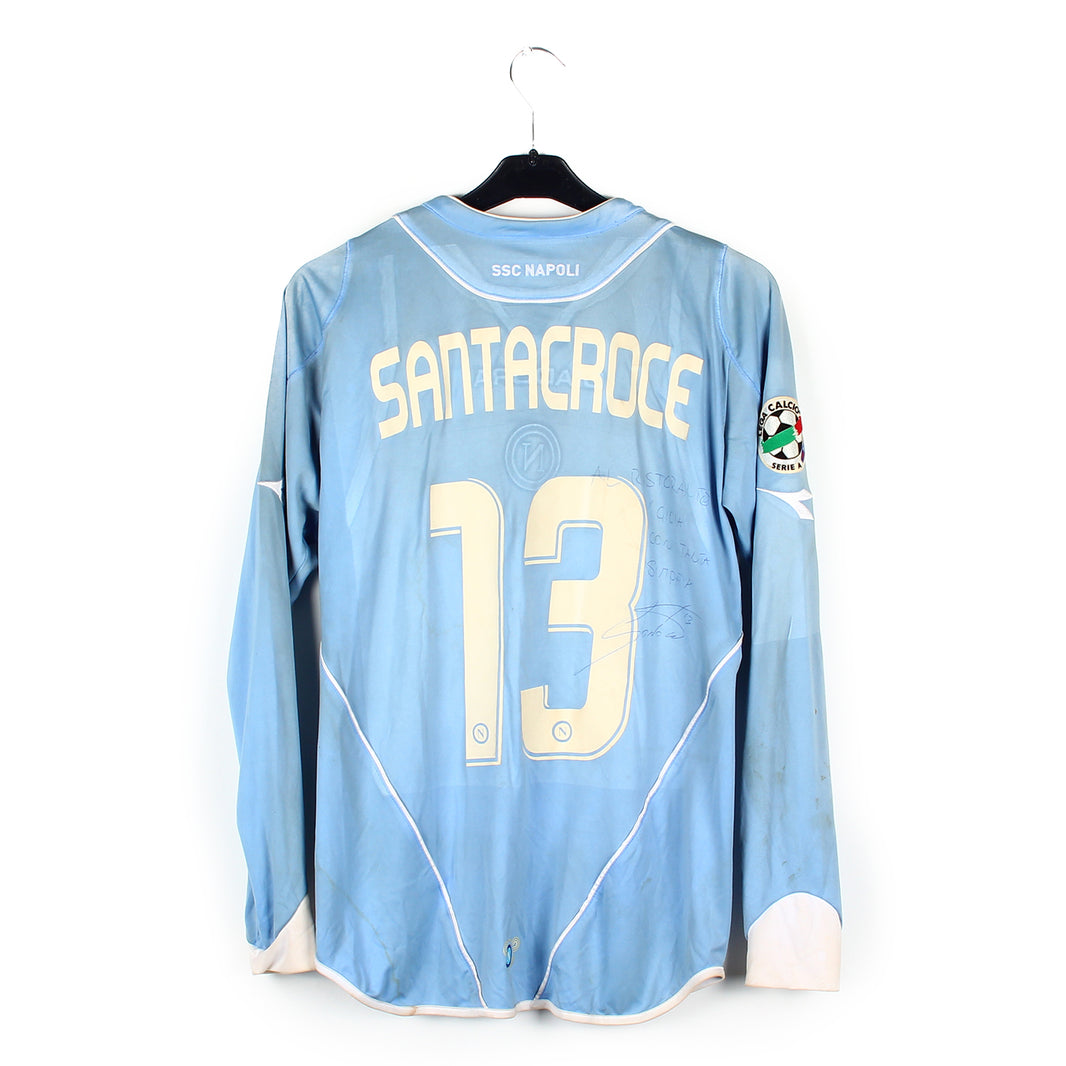 2007/08 - Naples - Santacroce (M) [MATCH ISSUE] *signé*